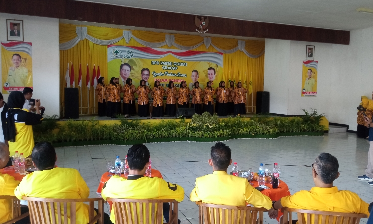 Ribuan Penggemar Golkar Cilacap Meriahkan Kompetisi Paduan Suara dalam Perayaan Ulang Tahun ke-59