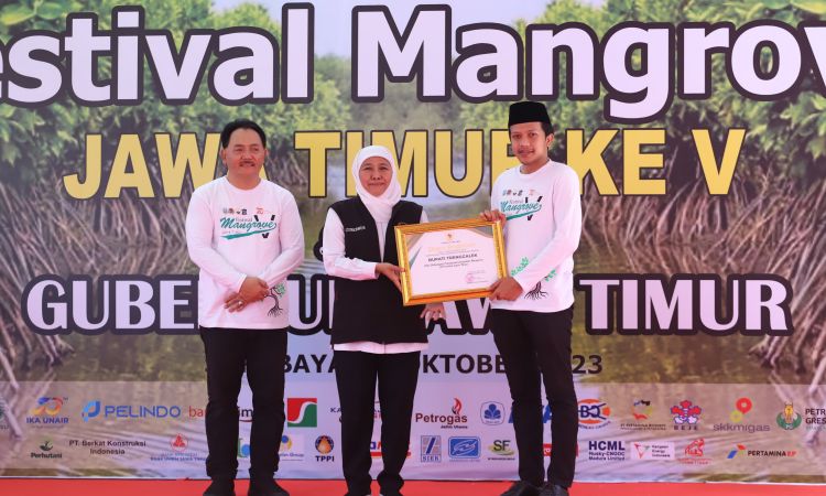 Trenggalek Dapat Penghargaan Pelestarian Ekosistem Mangrove dari Gubernur Jatim