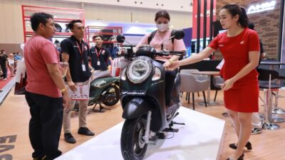 Honda Scoopy Terbaru Mendominasi Daya Tarik Pengunjung IMOS+ 2023