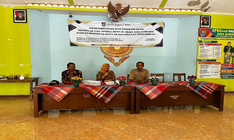 Desa Antikorupsi di Tiga Desa Kecamatan Kedungreja Cilacap Siap Dijadikan Percontohan