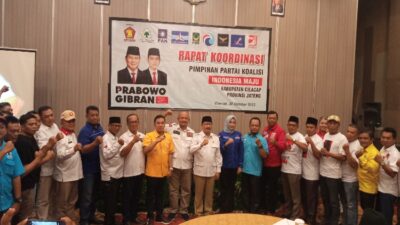 Koalisi Indonesia Maju Cilacap Memprediksi Prabowo – Gibran Akan Memenangkan Pemilihan dalam Satu Putaran