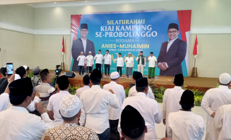 AMIN: Ribuan Kiai Kampung di Probolinggo Bersedia Menangkan Pasangan