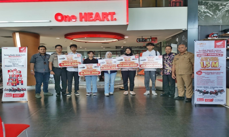 Telah Diumumkan 200 Pemenang Undian Tahap 1 dengan Total Hadiah 1,5 Miliar