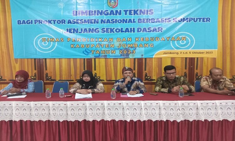 Bimtek ANBK untuk Sekolah Dasar diadakan oleh Disdikbud Jombang