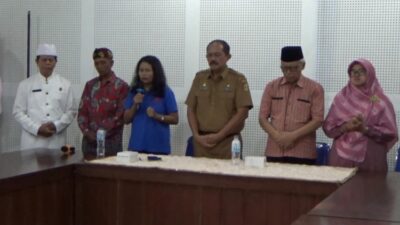 Tokoh Agama dari Berbagai Lintas Agama di Jember Menggelar Doa Bersama untuk Palestina