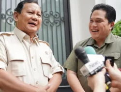 Erick Thohir Menyatakan Dukungannya Kepada Prabowo