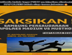 Kapolres Madiun tidak Ambil Pusing Terhadap Tantangan Duel Musthofa, Berdampak pada Penurunan Tugu Perguruan Silat.