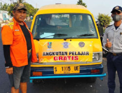 DLHP Tuban Berikan Angkutan Gratis untuk Pelajar yang Mengalami Kecelakaan