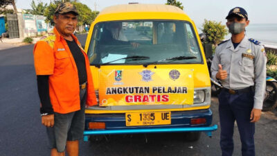 DLHP Tuban Berikan Angkutan Gratis untuk Pelajar yang Mengalami Kecelakaan