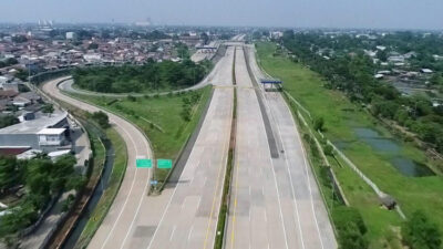 Kementerian PUPR Menyelesaikan Pembangunan Ruas Jalan Tol Cijago, Perjalanan Bogor-Depok-Jakarta Semakin Cepat