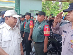 Prabowo Melepaskan Ratusan Kendaraan Dinas TNI dan Polri di Tuban