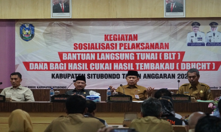 Ribuan Warga Situbondo Akan Menerima BLT dengan Anggaran DBHCHT Dari Pemkab