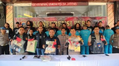 Polisi berhasil menangkap 8 pelaku penagih utang di Semarang