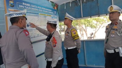 Satlantas Polres Jombang Siapkan Jalur Alternatif untuk Antisipasi Kemacetan Jelang Nataru