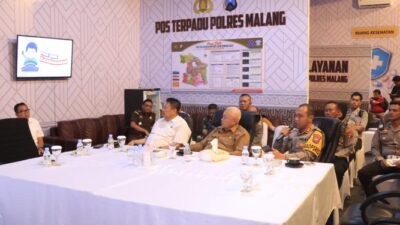 Polres Malang Memasang CCTV Untuk Membantu Mengatasi Kemacetan Lalu Lintas