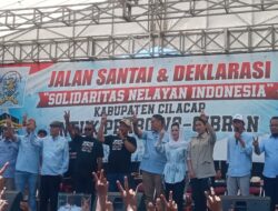 Deklarasi Dukungan Prabowo – Gibran Dari Ribuan Nelayan di Cilacap