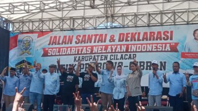 Deklarasi Dukungan Prabowo – Gibran Dari Ribuan Nelayan di Cilacap