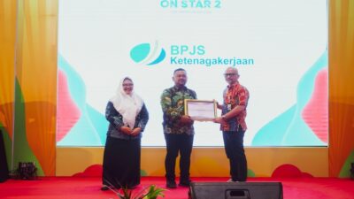 BPJS Ketenagakerjaan Meraih Penghargaan Top Innovation CSR Award 2023 di Gresik