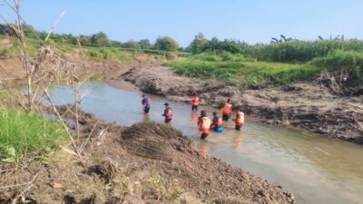 Pria Paruh Baya Meninggal Tenggelam Saat Mencari Rumput di Sungai Serang Boyolali