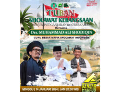 Relawan Akan Mengadakan Acara Shalawat Kebangsaan di Tuban dan Berdoa untuk Kemenangan Ganjar-Mahfud