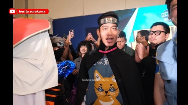 Gibran Rakabuming Raka Menarik Perhatian Pengunjung GEMAZ Festival dengan Peran Cosplay Boruto