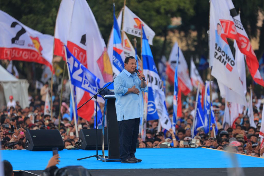 Hampir Semua Generasi Terbaik Berada dalam Koalisi Kami, kata Prabowo