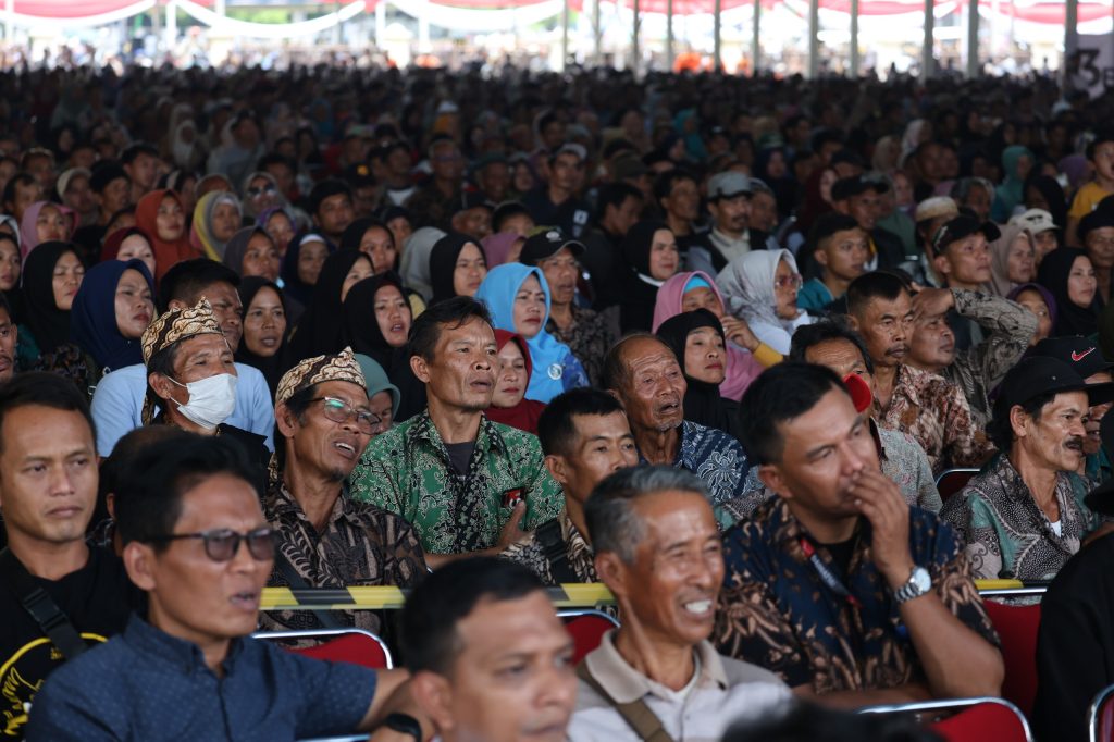 Prabowo Terkesan Dengan Acara Kementan-Kemhan yang Diikuti 60.000 Petani dan Peternak: Mereka Adalah Patriot Sejati