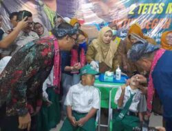 Pemerintah Kabupaten Sidoarjo Mencapai 95 Persen Target Vaksinasi Polio Anak selama Sub Pekan Imunisasi Nasional