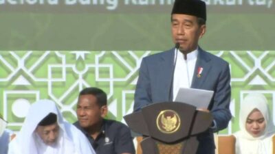 Presiden Mengingatkan Masyarakat untuk Tidak Mudah Terprovokasi di HUT ke 78 Muslimat NU