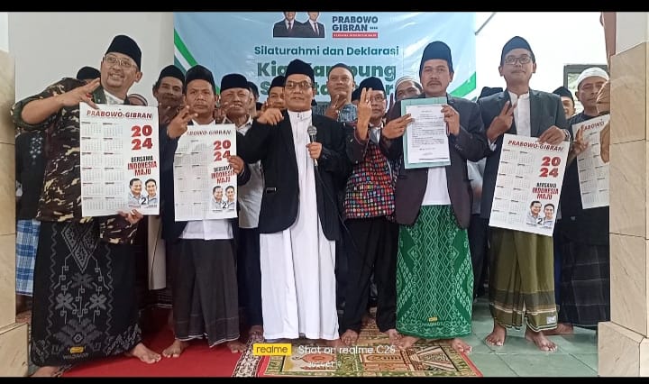 100 Kiai di Kota Bogor Bersiap untuk Mendukung Prabowo Gibran