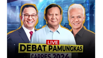 Siaran Langsung Debat Pamungkas Calon Presiden di Suara Indonesia