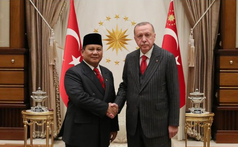 Prabowo Subianto Menerima Ucapan Selamat dari Erdogan karena Kemenangan di Pilpres