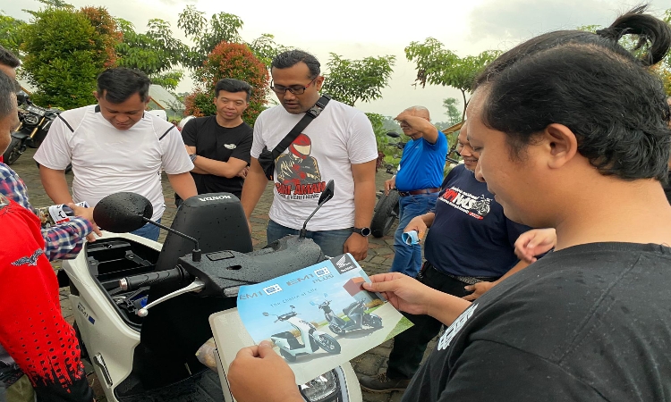 Bersenang-senang Bersama Komunitas BIG BEST Jatim Sambil Mengenal Honda EM1 e