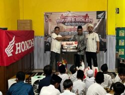 Paguyuban Honda Delta Sidoarjo Menggelar Honda Community Bikers Sholeh dalam Mencari Berkah Ramadan