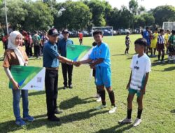 Peserta Turnamen Sepakbola Mini di Ngawi Terlindungi oleh Program BPJS Ketenagakerjaan