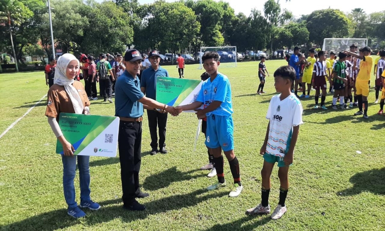 Peserta Turnamen Sepakbola Mini di Ngawi Terlindungi oleh Program BPJS Ketenagakerjaan