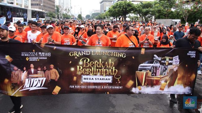 Mega Syariah Celebrates Grand Launching With Abundant Blessings at CFD Jakarta