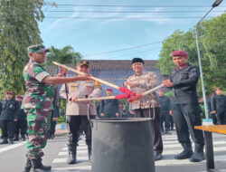 Lapas Ngawi Mengadakan Apel Siaga Menyambut Hari Raya Idul Fitri