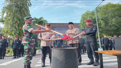 Lapas Ngawi Mengadakan Apel Siaga Menyambut Hari Raya Idul Fitri