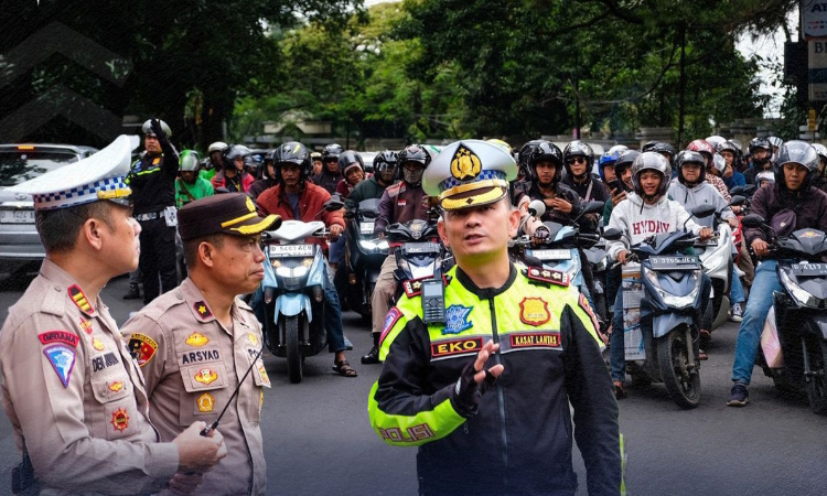 Lalin di Kota Bandung Sudah Landai setelah Arus Balik Idul Fitri