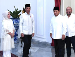 Prabowo Subianto dan Jokowi Sarapan Bersama di Istana Negara pada Hari Kedua Lebaran