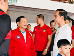 Prabowo Subianto Shows Support and Offers Prayers for U-23 National Team’s Win Over South Korea