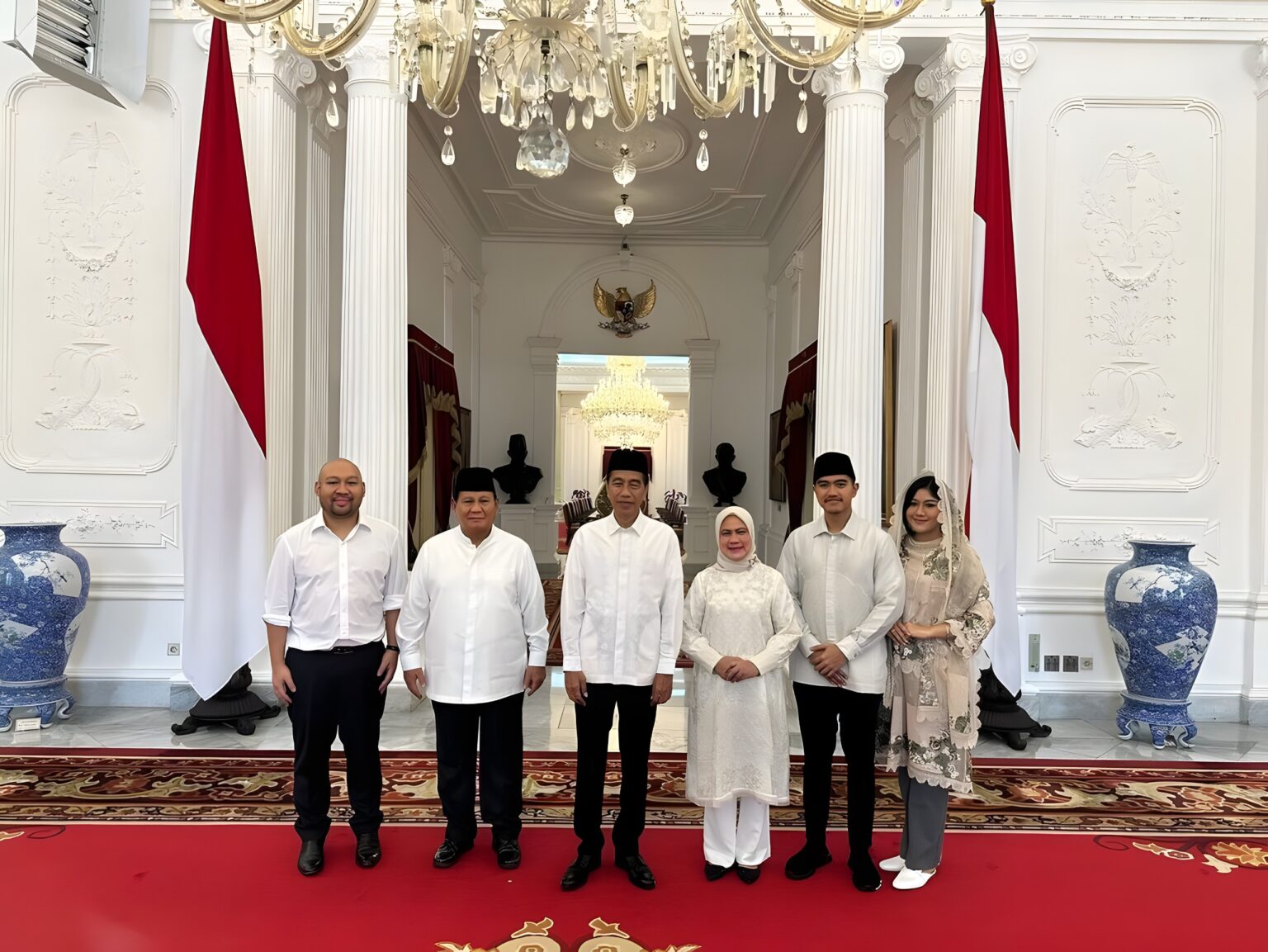 Prabowo Subianto Mengunjungi Kerabat Jokowi, ARB, Dasco, Zulhas, dan Airlangga di Hari Kedua Lebaran