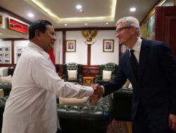 Apple’s CEO Tim Cook Visits President-Elect Prabowo Subianto after Sending Congratulatory Letter