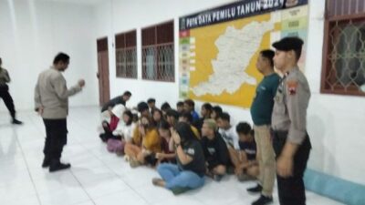 Sebanyak 19 Remaja Diamankan dalam Razia Kos di Banjarnegara, Ditemukan Kondom dan Dua PSK Berpengalaman