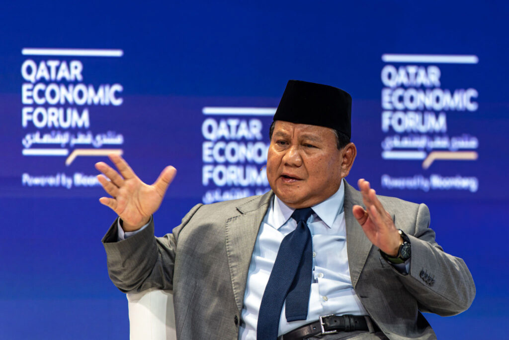 Prabowo Subianto’s Comprehensive Discussion on Democracy in Leadership Delights Audience at Qatar Economic Forum