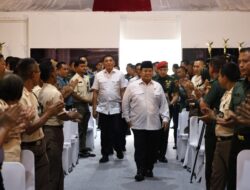 Prabowo Subianto Organizes Halal Bihalal Event for 1,000 Defense Ministry Employees