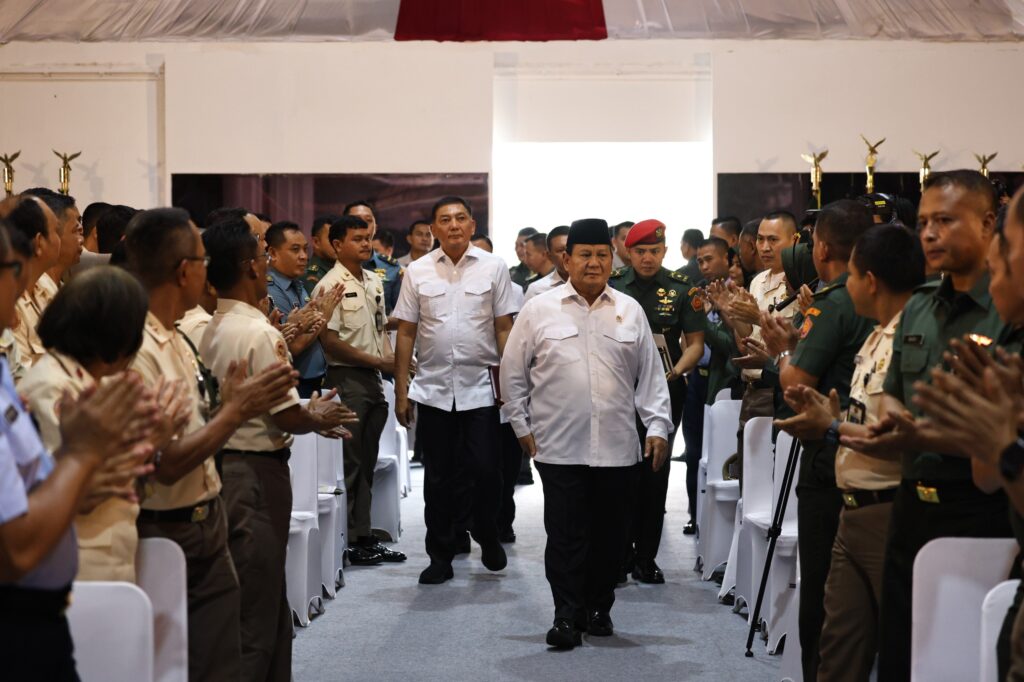 Prabowo Subianto Organizes Halal Bihalal Event for 1,000 Defense Ministry Employees