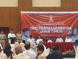 Rapimcab Gerindra di Hotel Grand Padis, Bondowoso Targetkan Kemenangan Pada Pilkada 2024