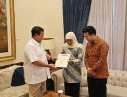 Prabowo Subianto Sends Recommendation Letter for East Java Governor Candidate